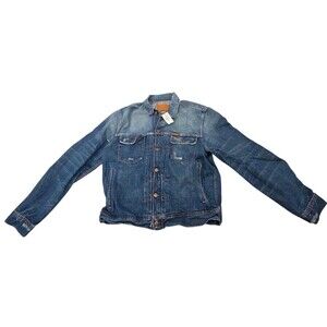 New Men’s Ezra Fitch Jean Jacket Sz XL Selvedge